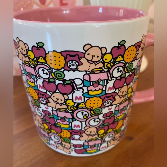 New Hello Kitty Ceramic Mug with Pink Heart Handle Valentines Mug❤️💝🧸💗 - Picture 6 of 11